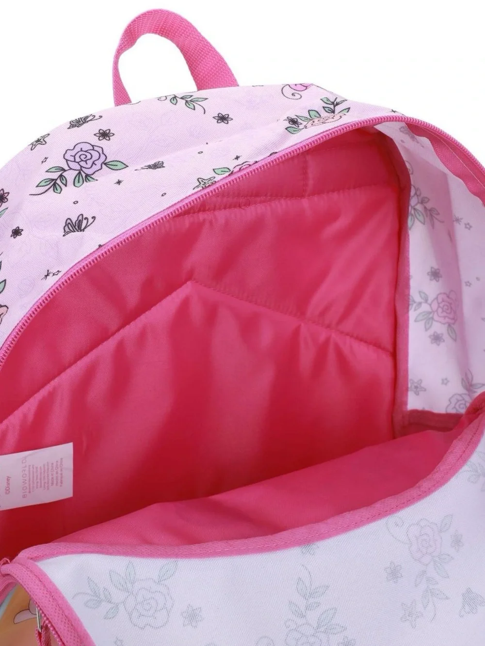 Kids Princess Character Backpack - Pink T4